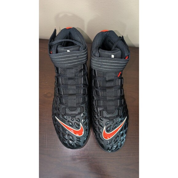 NIKE FORCE SAVAGE PRO 2 Cleats Mens 15 Black Oregan State Beavers - Picture 2 of 13